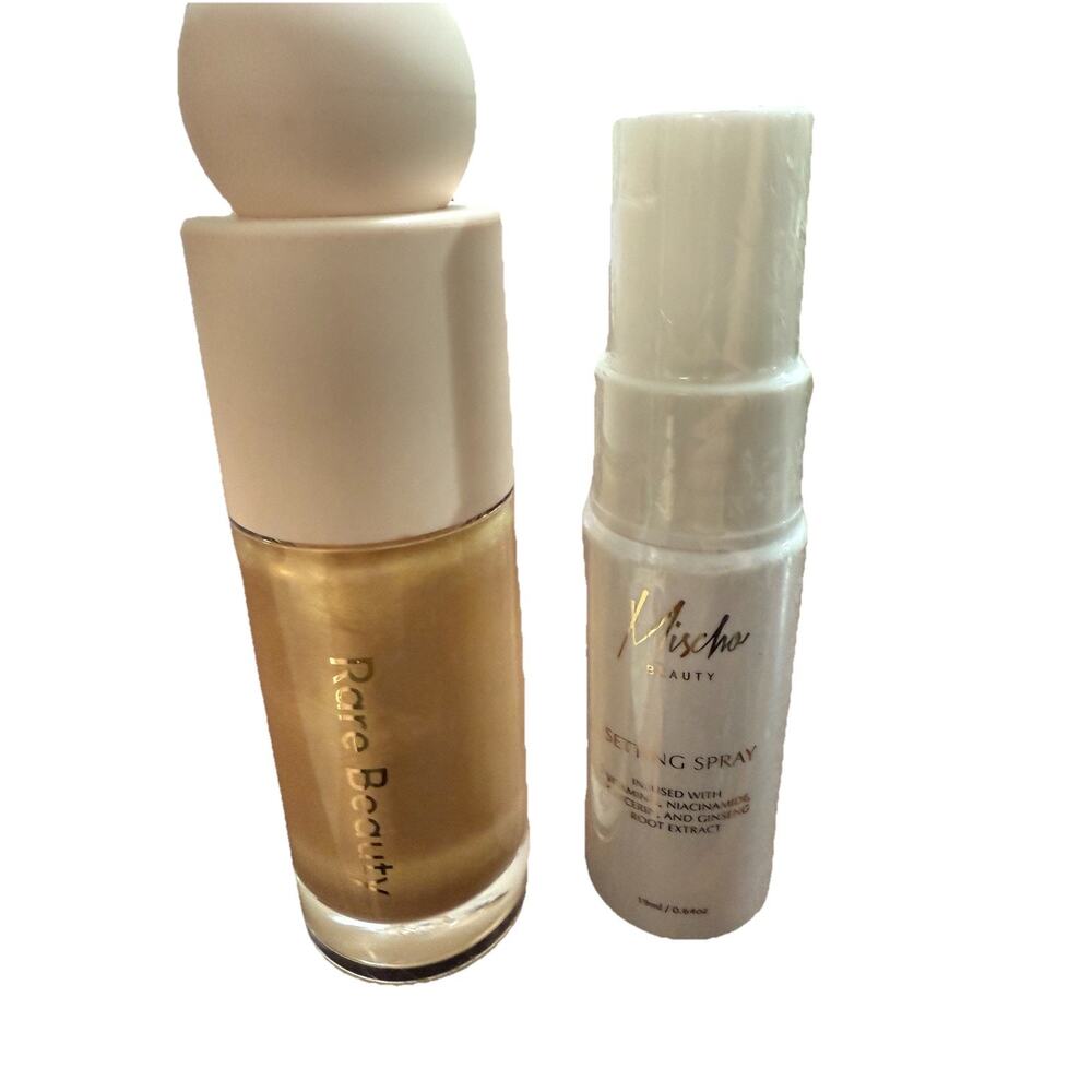 New Rare Beauty Liquid Luminizer Highlight Outshine 0.50 Fl Oz Setting Spray